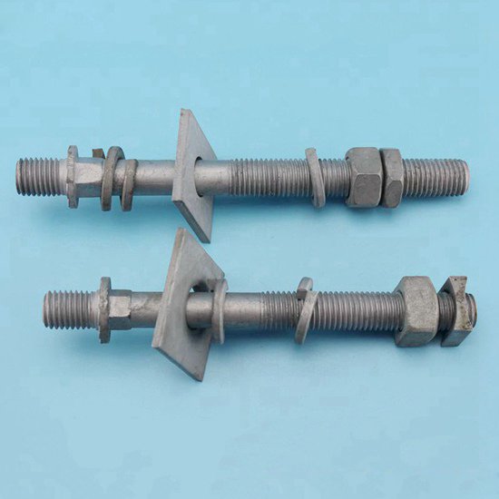 Line Post Studs (Long Shank-For Wood Crossarms)