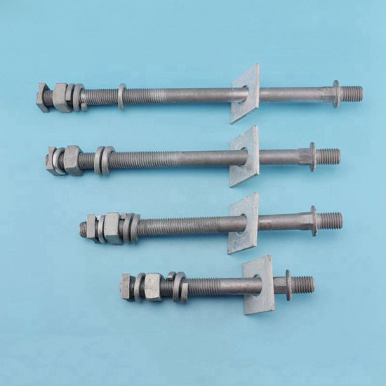 Line Post Studs (Long Shank-For Wood Crossarms)